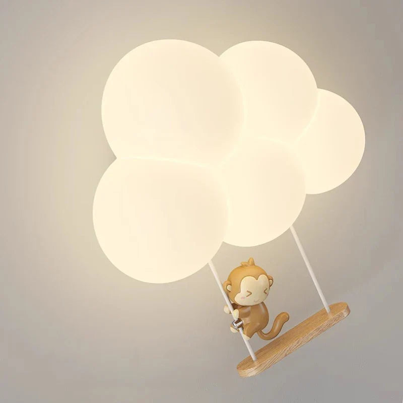 Dayvane - Energiezuinige LED Wandlamp Met Vriendelijke Uitstraling Voor Kinderkamer