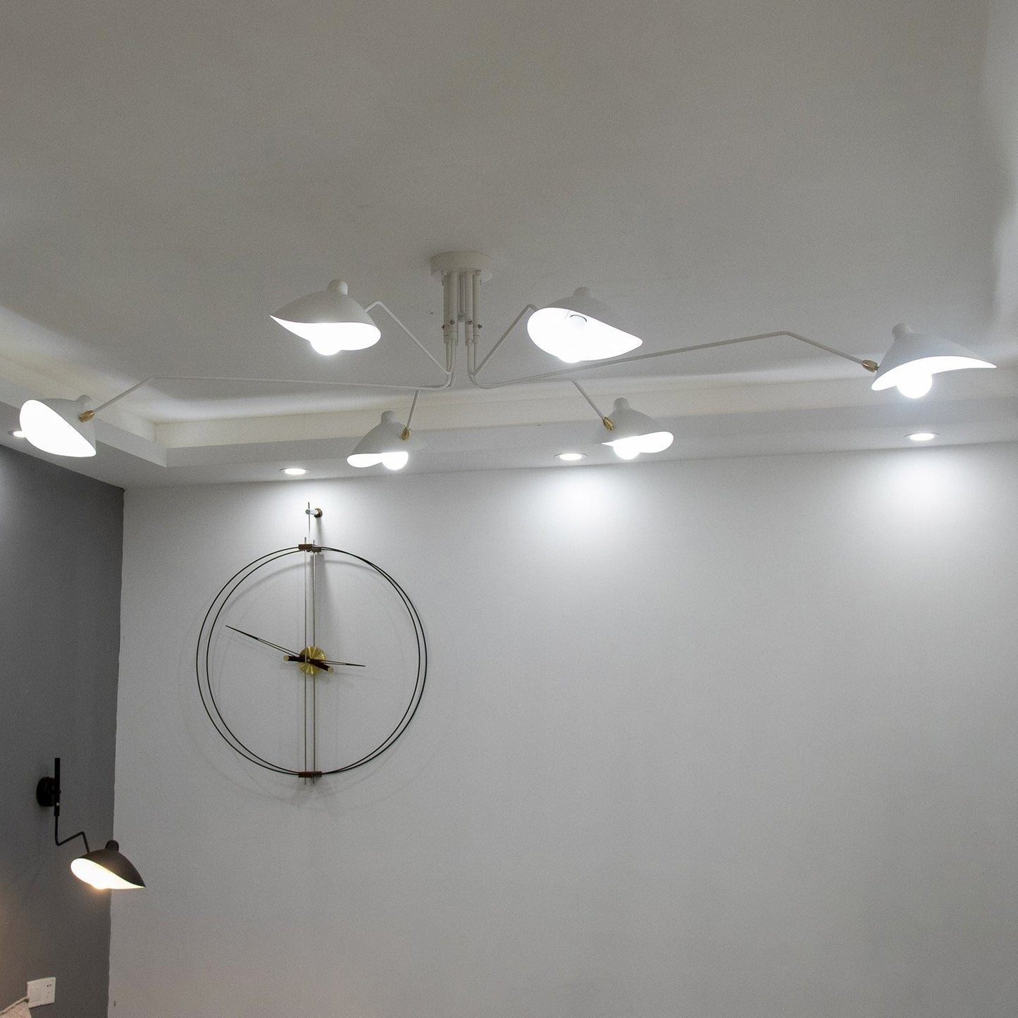 Morvane – Mid-Century Verstelbare Plafondlamp
