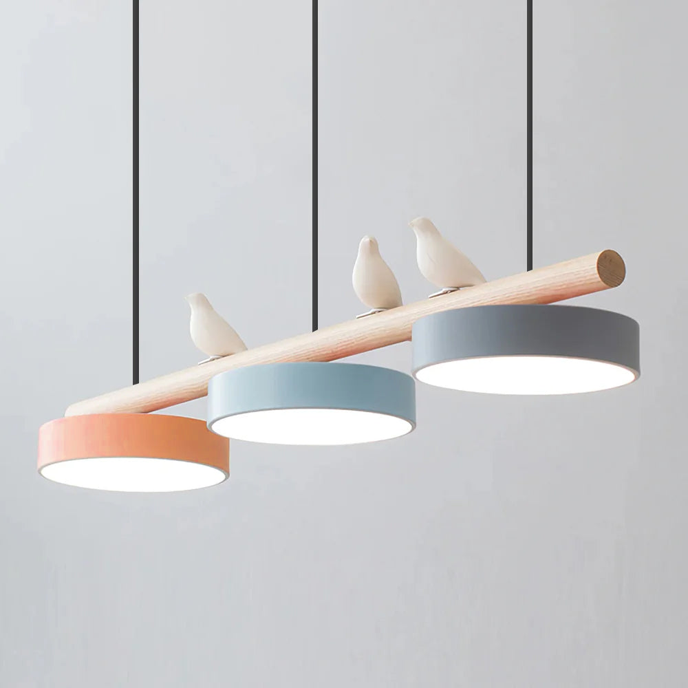 Overlux - Stijlvolle Hanglamp Met Vogelsilhouet En Zachte Verlichting