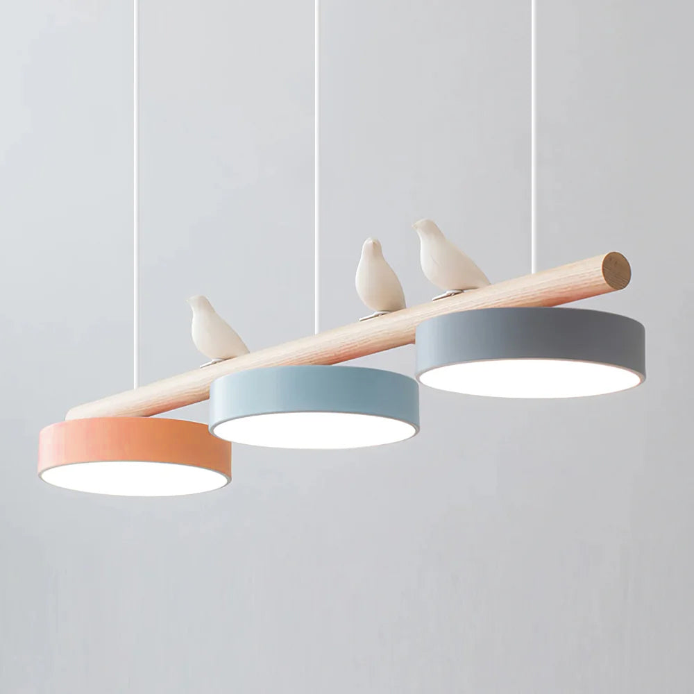 Overlux - Stijlvolle Hanglamp Met Vogelsilhouet En Zachte Verlichting