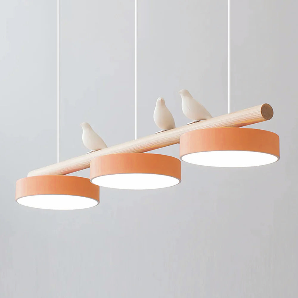 Overlux - Stijlvolle Hanglamp Met Vogelsilhouet En Zachte Verlichting