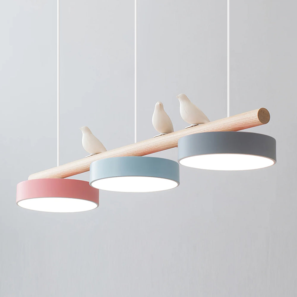 Overlux - Stijlvolle Hanglamp Met Vogelsilhouet En Zachte Verlichting