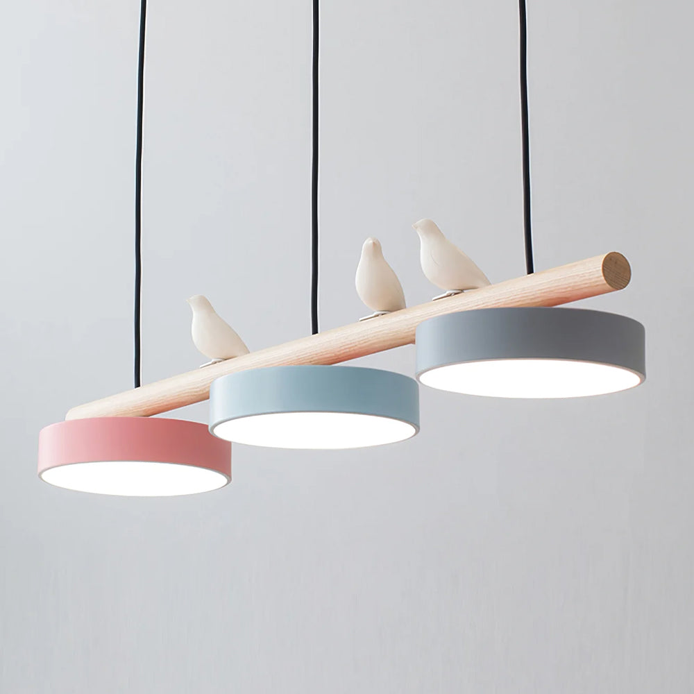 Overlux - Stijlvolle Hanglamp Met Vogelsilhouet En Zachte Verlichting