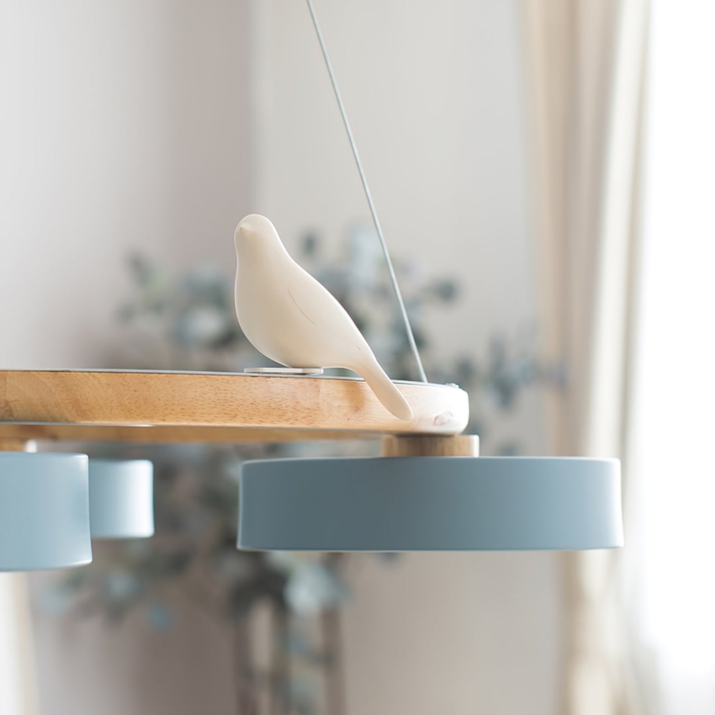 Radiancea - Elegante Ronde Vogelkroonluchter Met Warme Sfeerverlichting