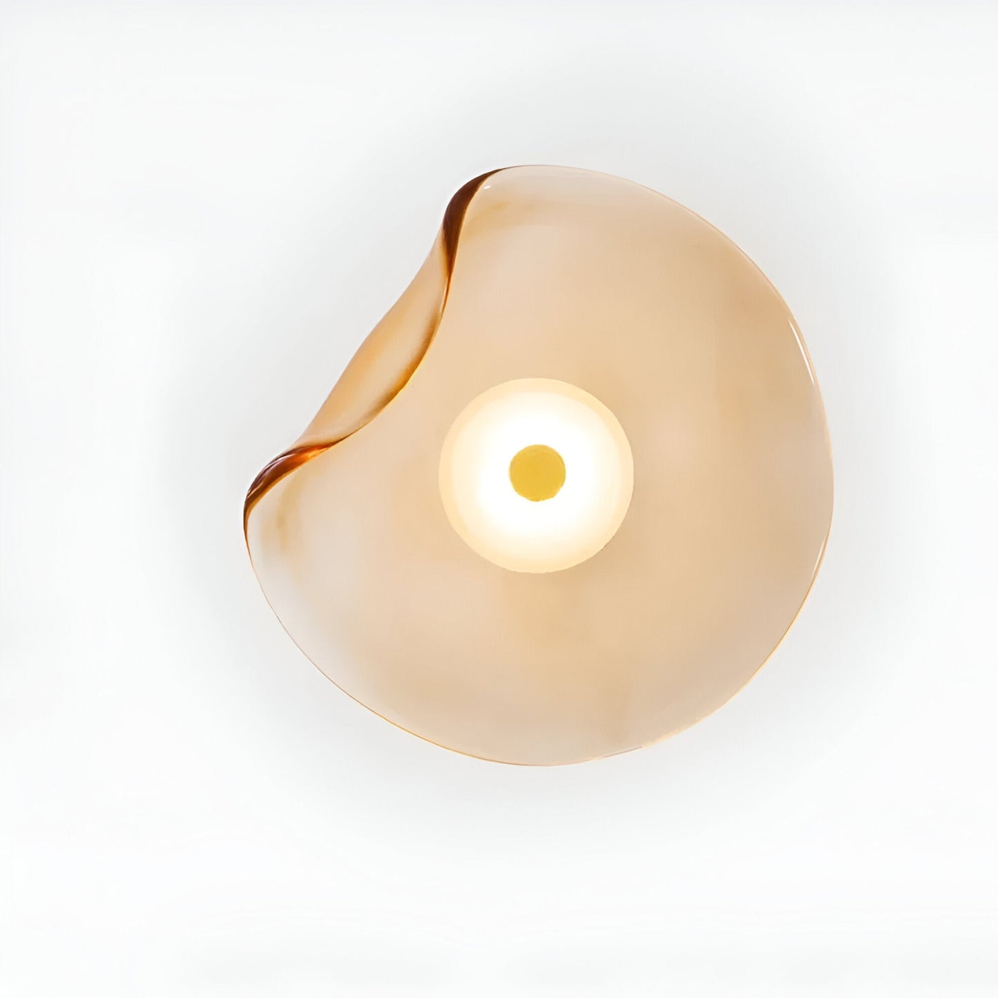 Ovola – Nordic Gebogen Glas LED Wandlamp