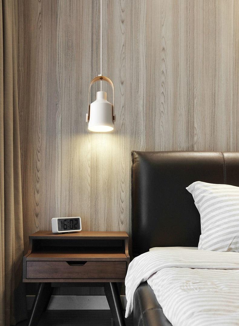 Orvia – Scandinavische Hangspot (Houten & Metalen Hanglamp)