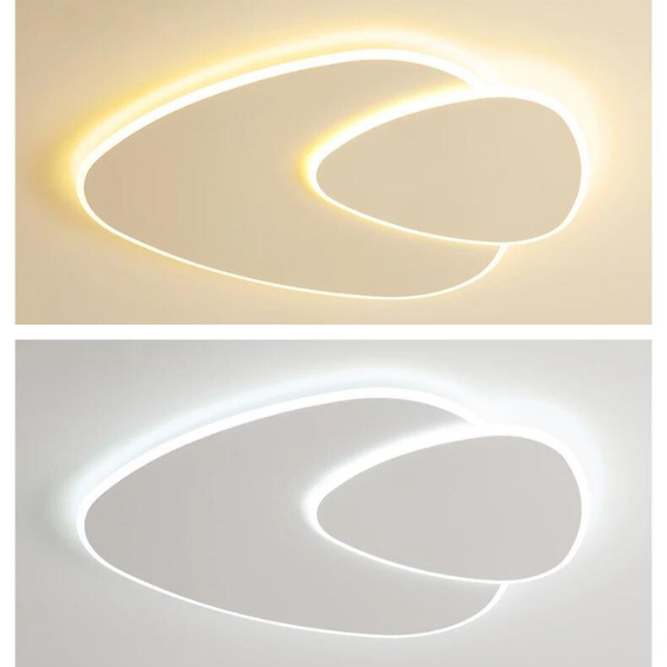 Ellora – Moderne Minimalistische LED Plafondlamp in Elliptisch Bladontwerp