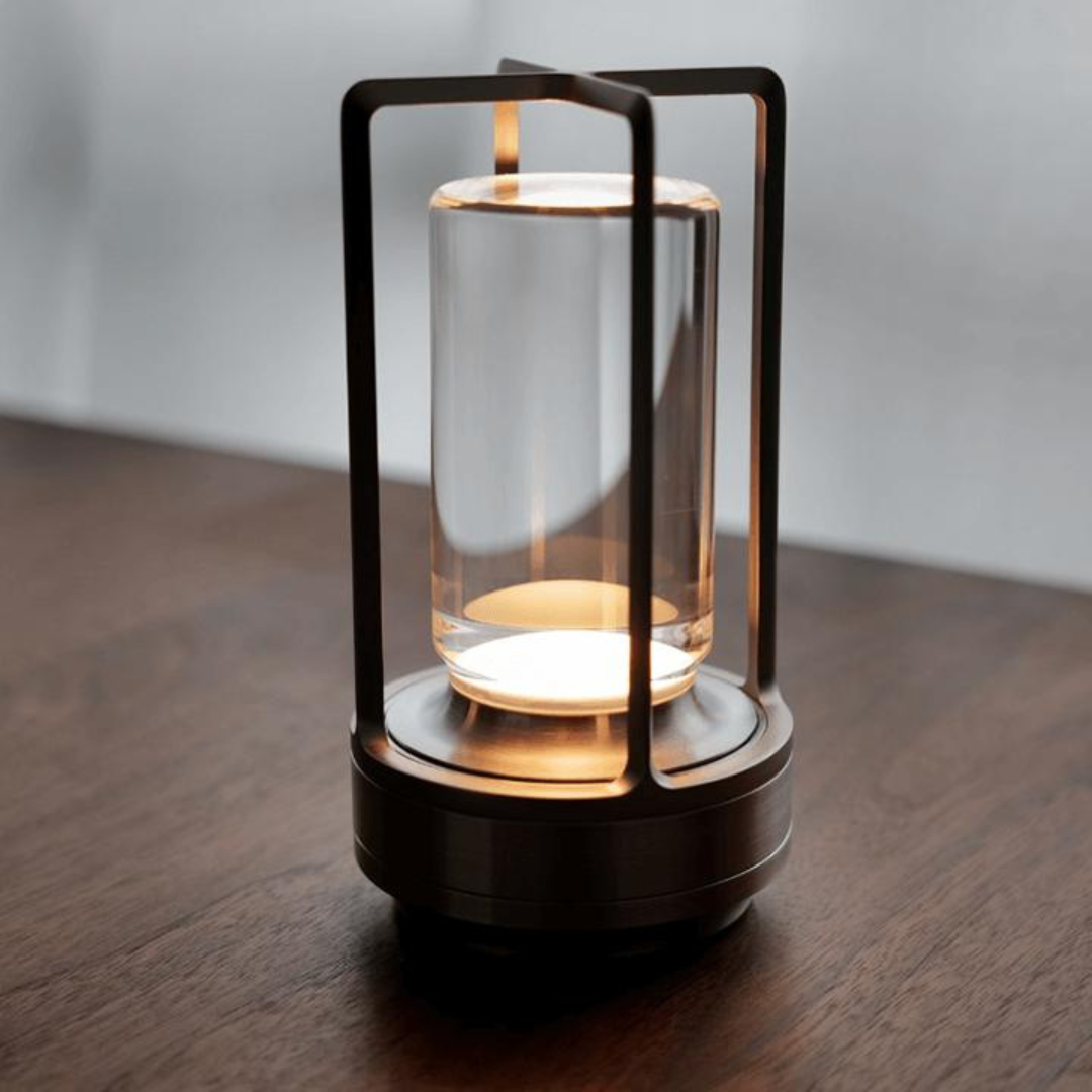 Chandelis – Kristallen Lantaarn met Elegante Sprankelende Gloed