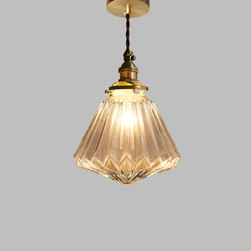 Aurelia – Kristallen Glazen Hanglamp (Plafondlamp, Nordic Retro, E27)