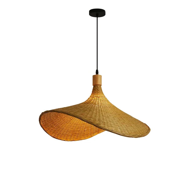 LoomLit – Handgemaakte Boho Bamboe Hanglamp & Plafondlamp (Duurzaam, Natuurlijk Design)