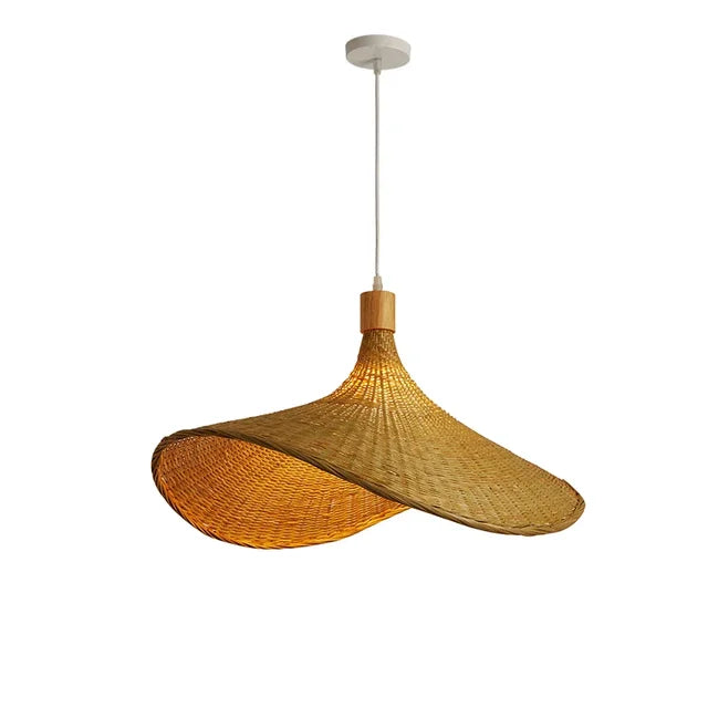 LoomLit – Handgemaakte Boho Bamboe Hanglamp & Plafondlamp (Duurzaam, Natuurlijk Design)