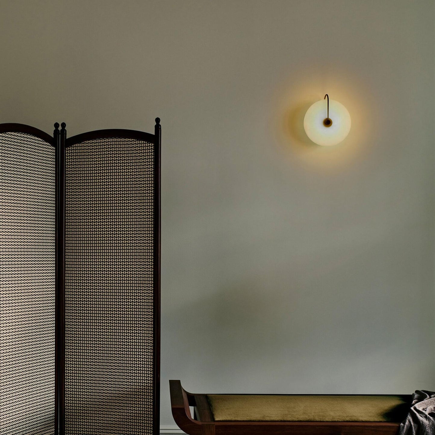 Selene – Natuursteen Alabaster Marmer Minimalistische Wandlamp