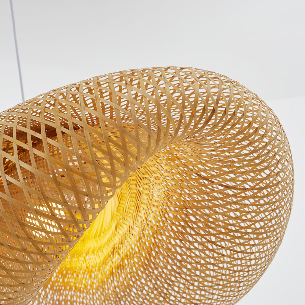 Bamora – Moderne Bamboe Hanglamp voor Warme, Stijlvolle Interieurs