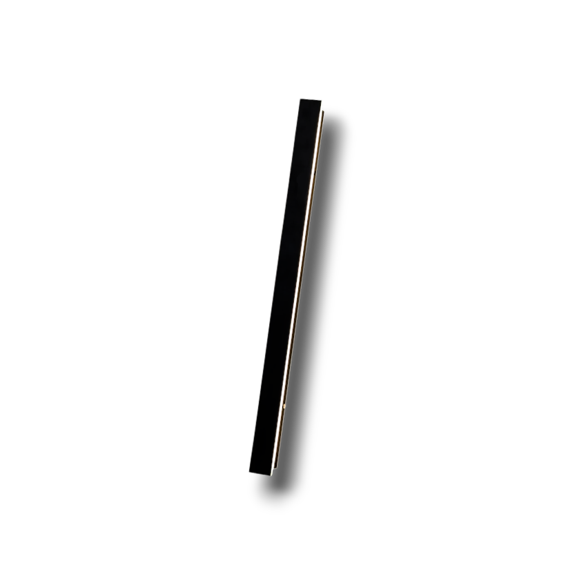 Kyro – Minimalistische Zwarte LED Buiten Wandlamp (Lineair Design, IP65 Dimbaar)