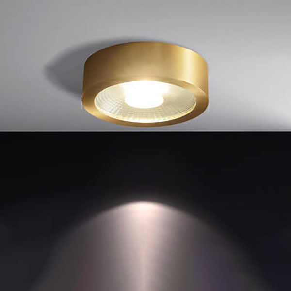 Aurelia – Scandinavische Koperen Ultra-Dunne LED Plafondlamp (Opbouw)
