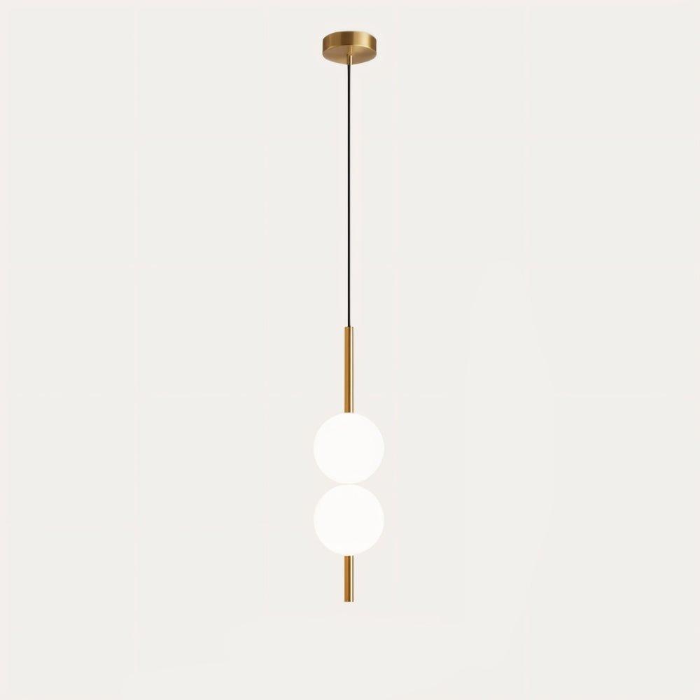 Solvia – Scandinavische Glas & Metaal Hanglamp