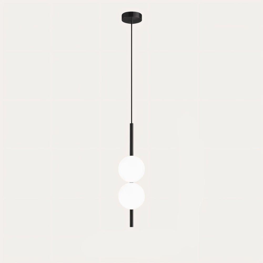 Solvia – Scandinavische Glas & Metaal Hanglamp