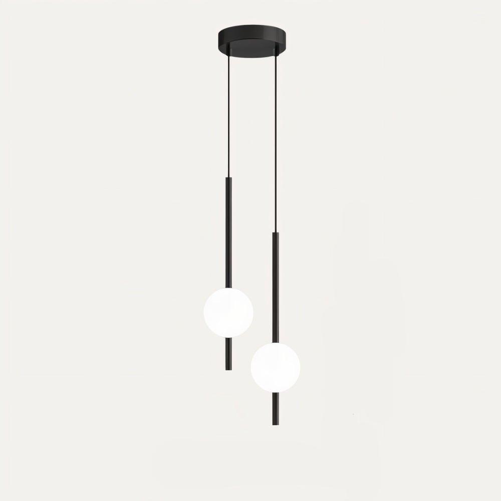 Solvia – Scandinavische Glas & Metaal Hanglamp