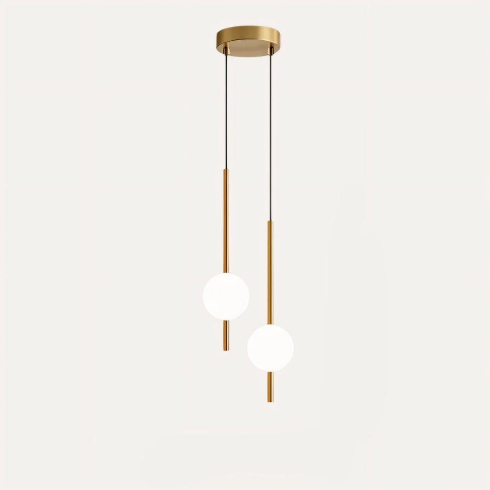 Solvia – Scandinavische Glas & Metaal Hanglamp
