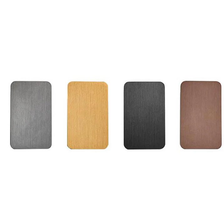 Arvo – Scandinavische Minimalistische Rechthoekige Aluminium LED Wandlamp (2-Licht)