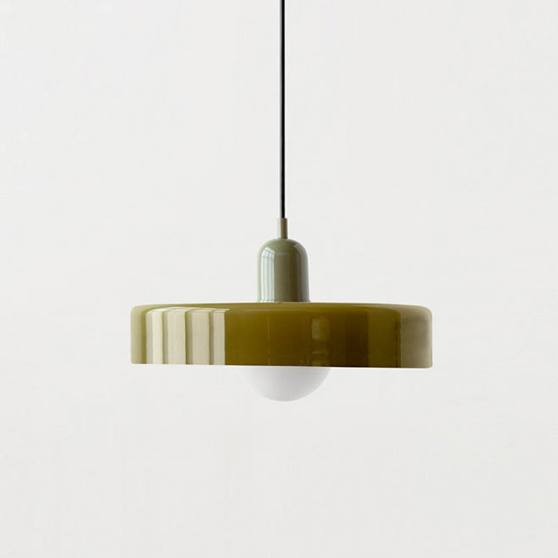 GleaMore - Bauhaus Hanglamp In Stijlvol Gekleurd Glas