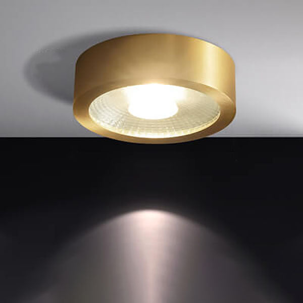 Aurelia – Scandinavische Koperen Ultra-Dunne LED Plafondlamp (Opbouw)