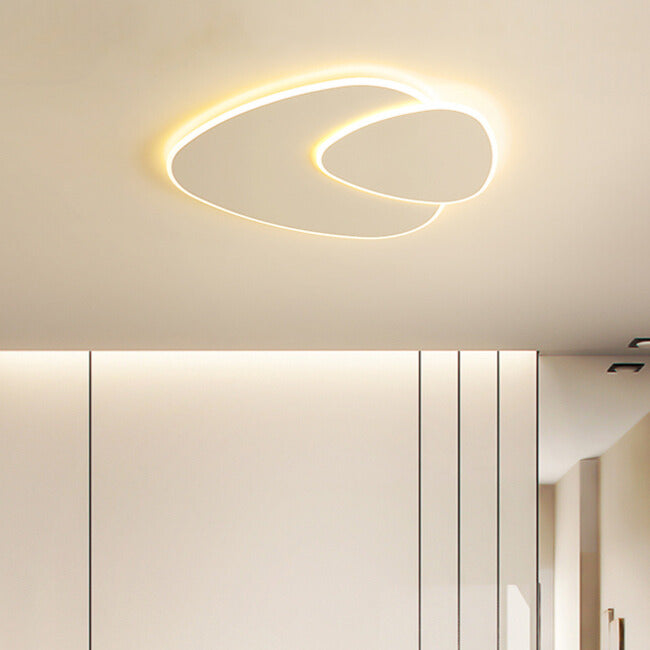 Ellora – Moderne Minimalistische LED Plafondlamp in Elliptisch Bladontwerp