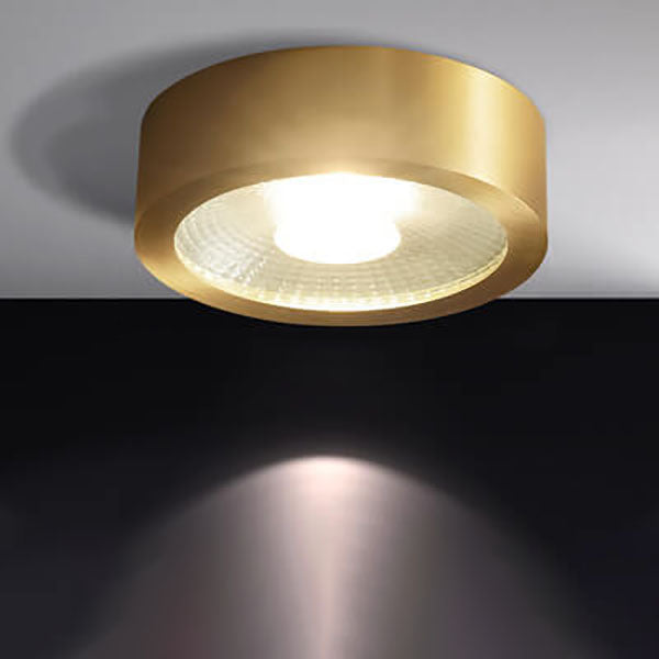 Aurelia – Scandinavische Koperen Ultra-Dunne LED Plafondlamp (Opbouw)