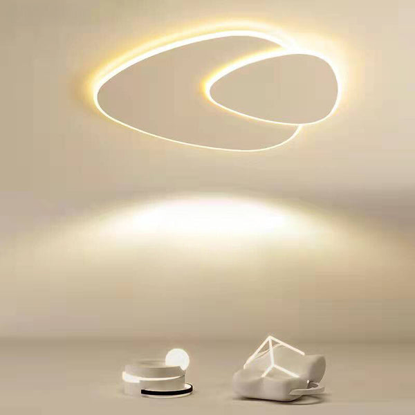 Ellora – Moderne Minimalistische LED Plafondlamp in Elliptisch Bladontwerp