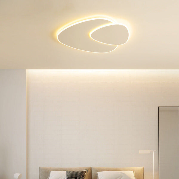 Ellora – Moderne Minimalistische LED Plafondlamp in Elliptisch Bladontwerp