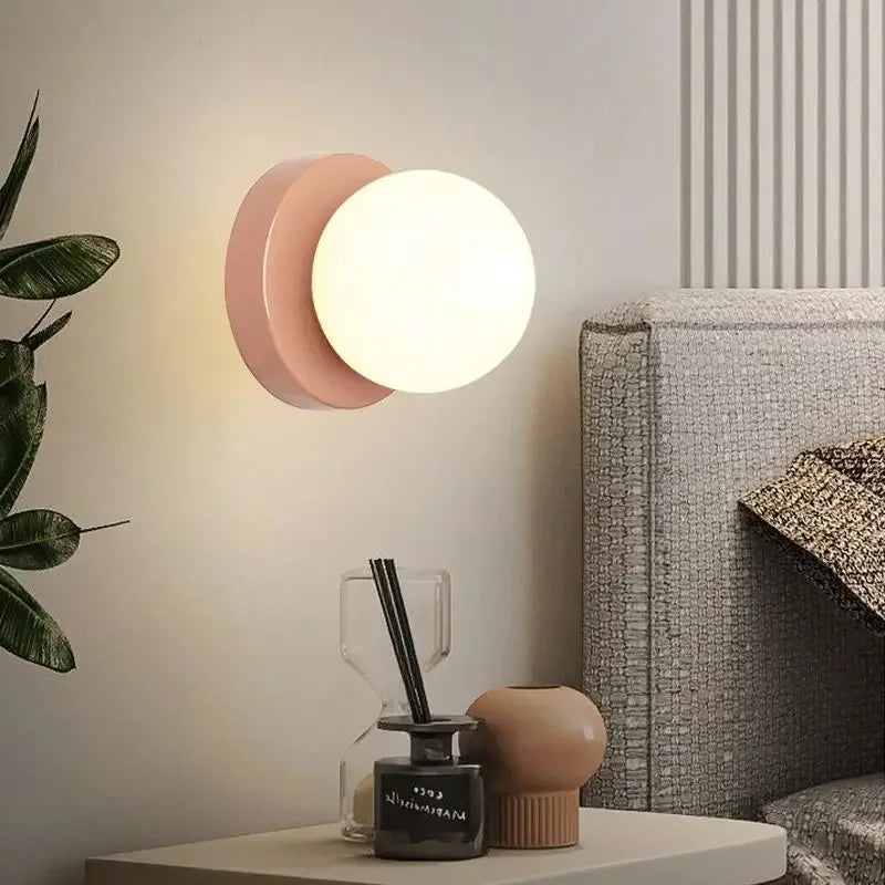Noria – Nordic Ronde Minimalistische LED Wandlamp