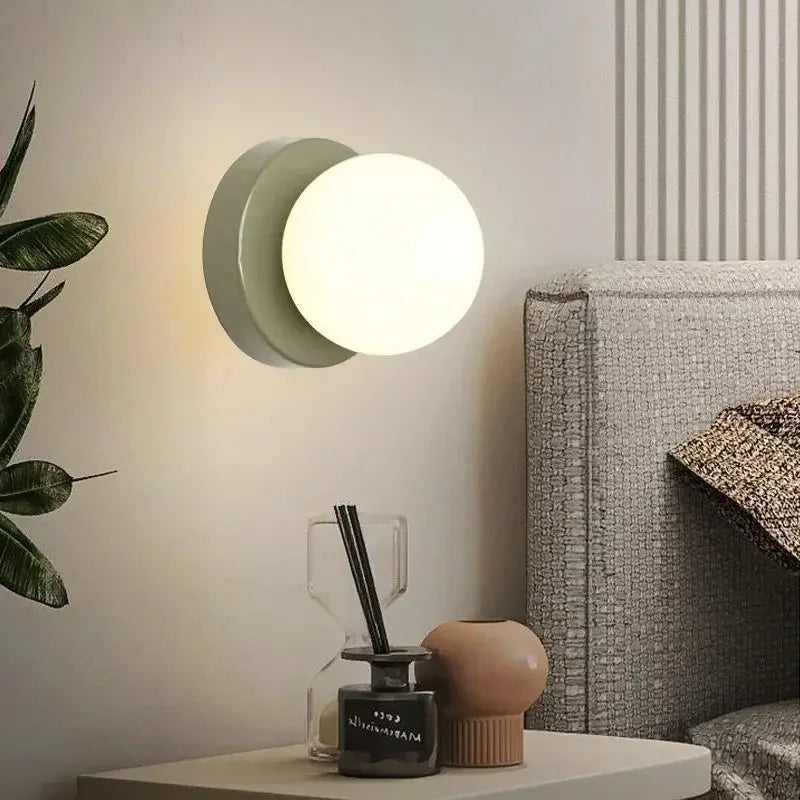 Noria – Nordic Ronde Minimalistische LED Wandlamp