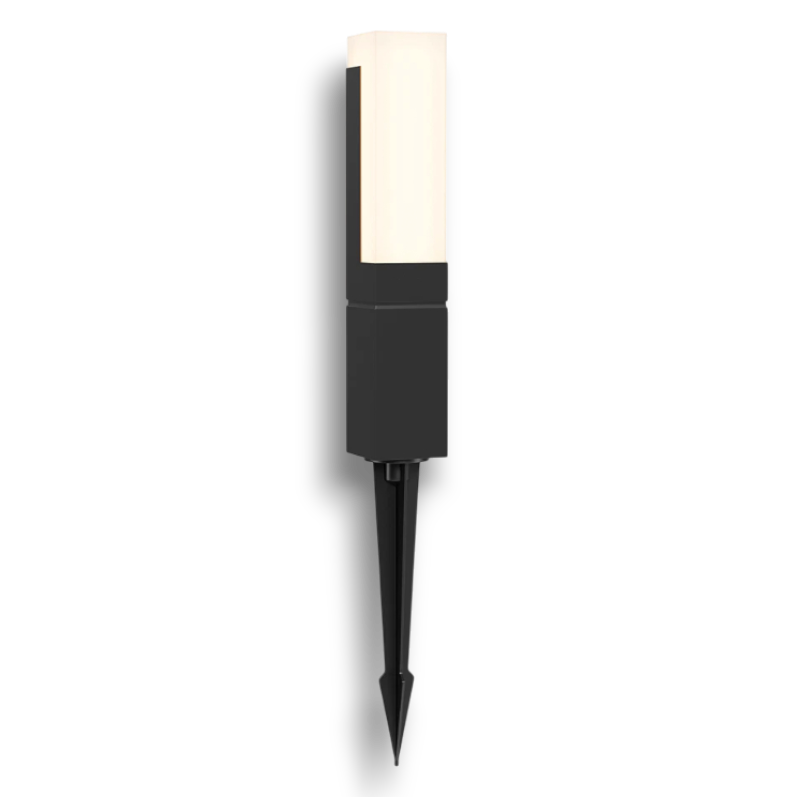 Slipelle - Stijlvolle Buitenstekkerlamp Met Vervangbare LED En Zwarte Afwerking