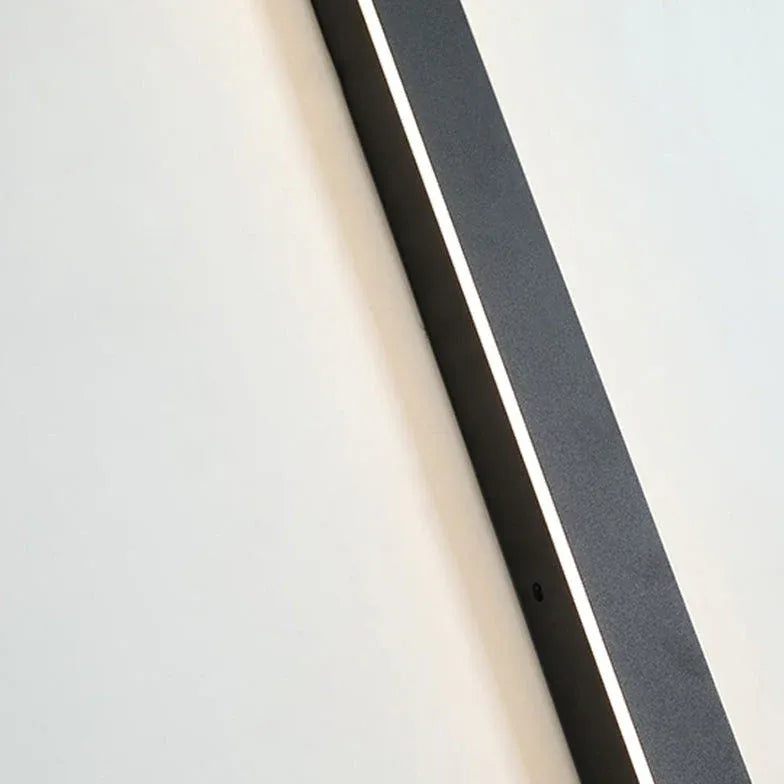 Kyro – Minimalistische Zwarte LED Buiten Wandlamp (Lineair Design, IP65 Dimbaar)