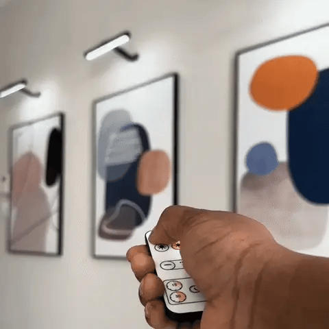 Lumora – LED Wandlamp voor Kunst en Decoratie