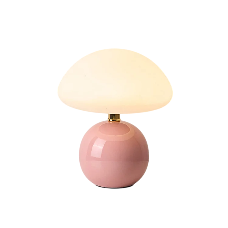Brighture - Stijlvolle Franse Crèmekleurige Paddenstoellamp Voor Moderne Decoratie
