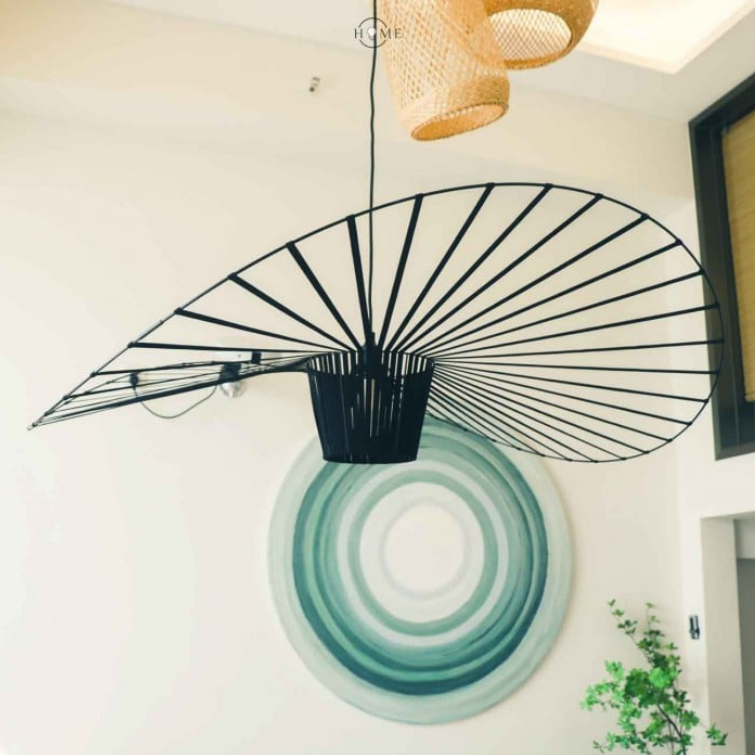 Greenscape - Unieke Hanglamp Van Strohoed Voor Moderne Interieurs