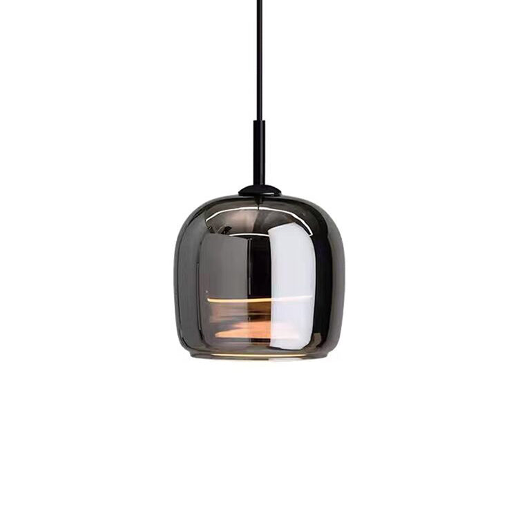 Velora – Zwarte Glas Hanglamp (Moderne Hanglamp)