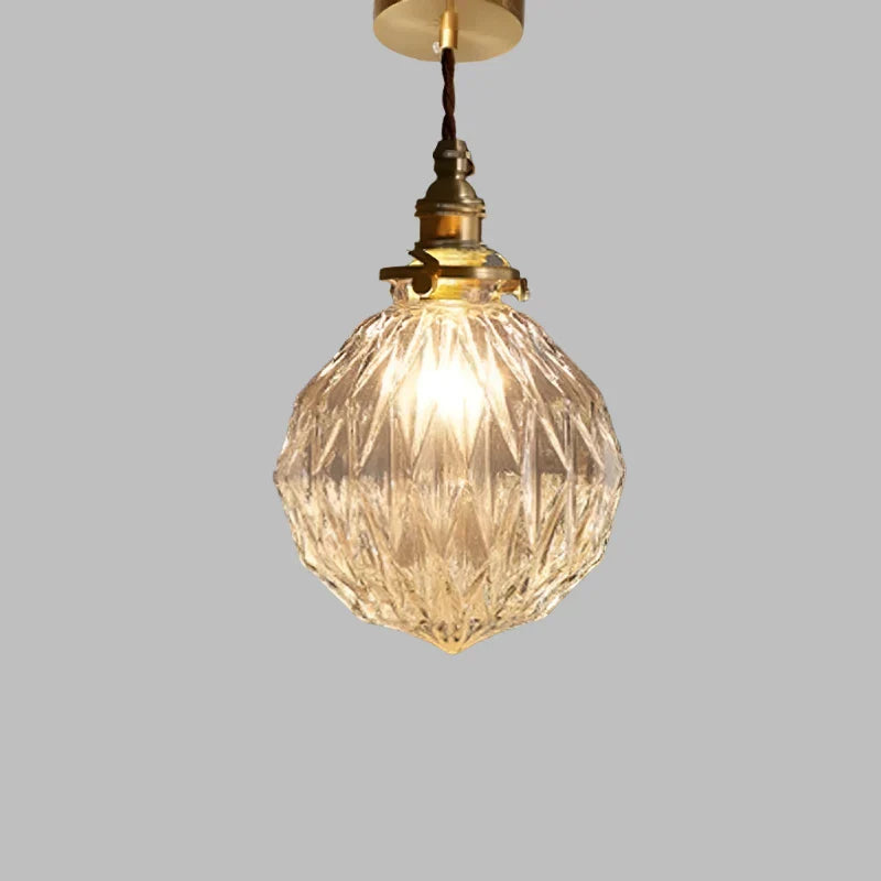 Aurelia – Kristallen Glazen Hanglamp (Plafondlamp, Nordic Retro, E27)