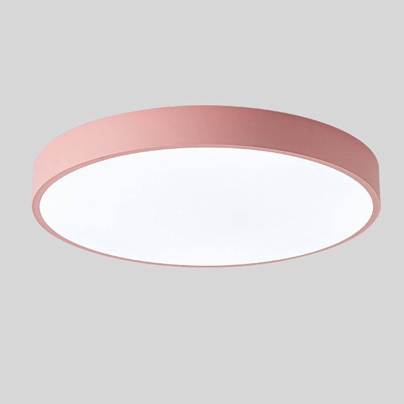 NestGLow - Moderne Scandinavische Houten Ronde Plafondlamp Voor Elegante Interieurs