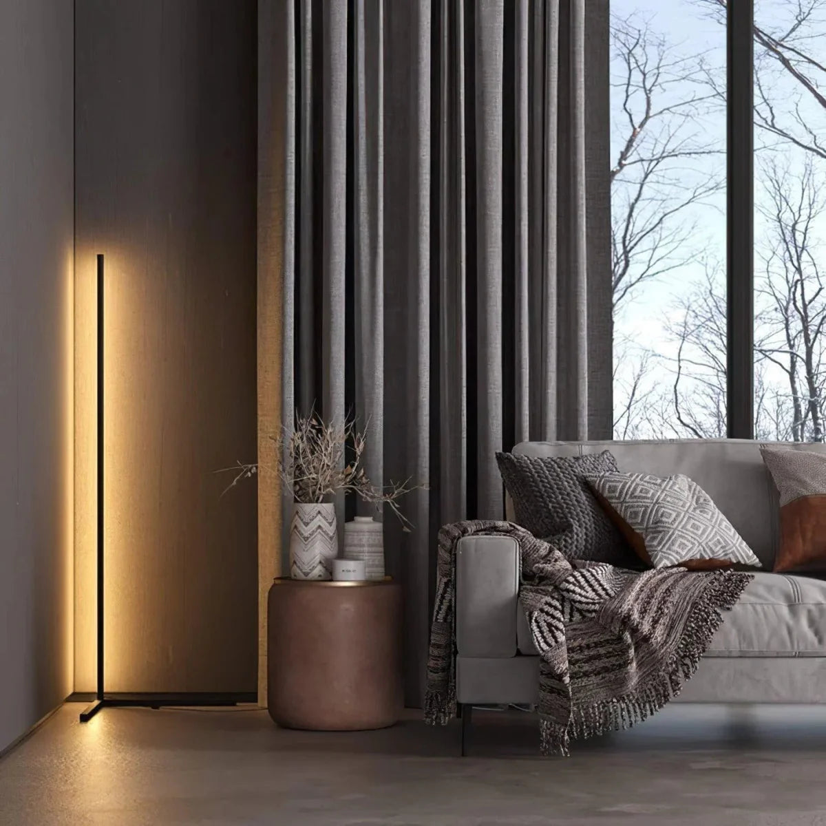 Lumis – Intelligente Minimalistische LED Vloerlamp