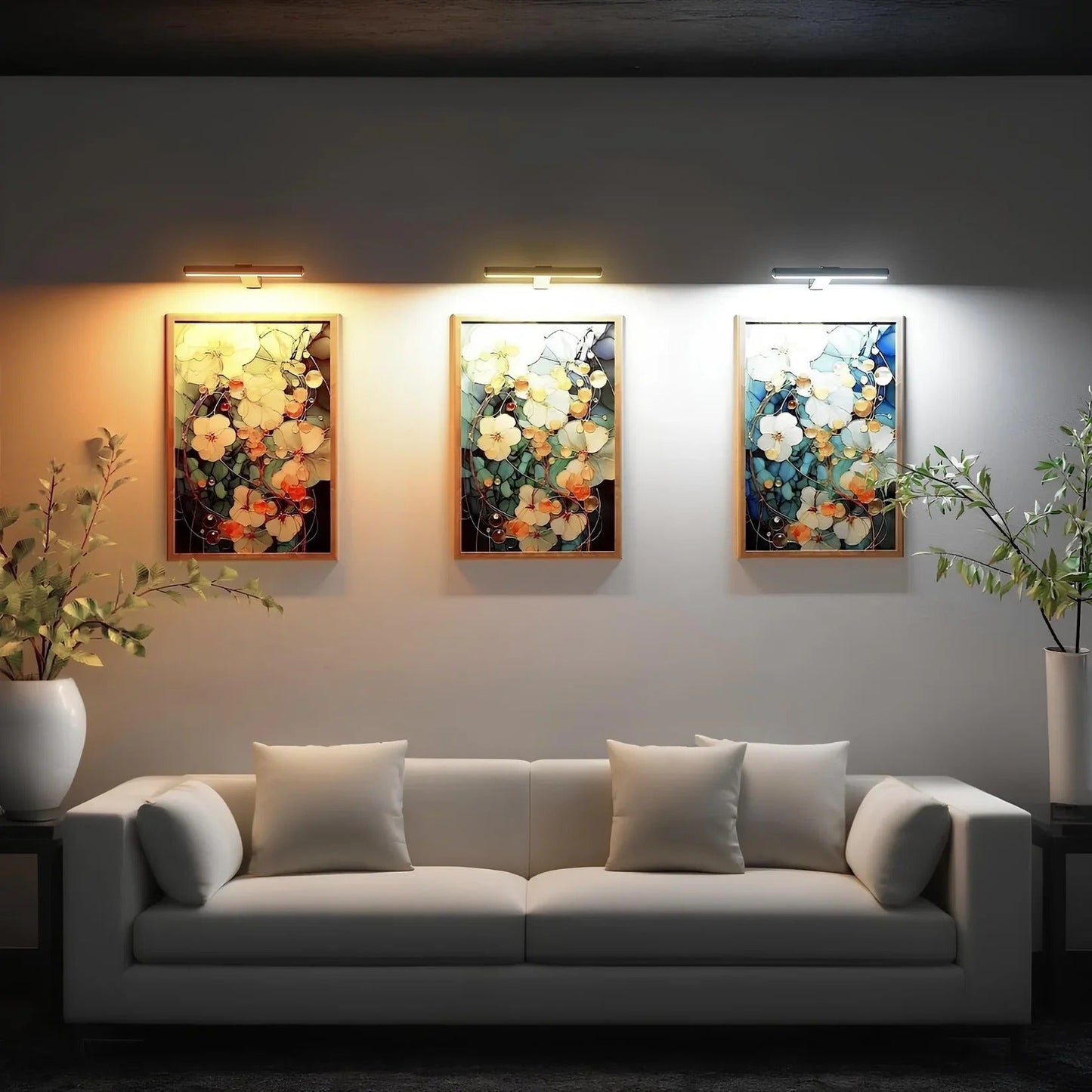 Lumora – LED Wandlamp voor Kunst en Decoratie
