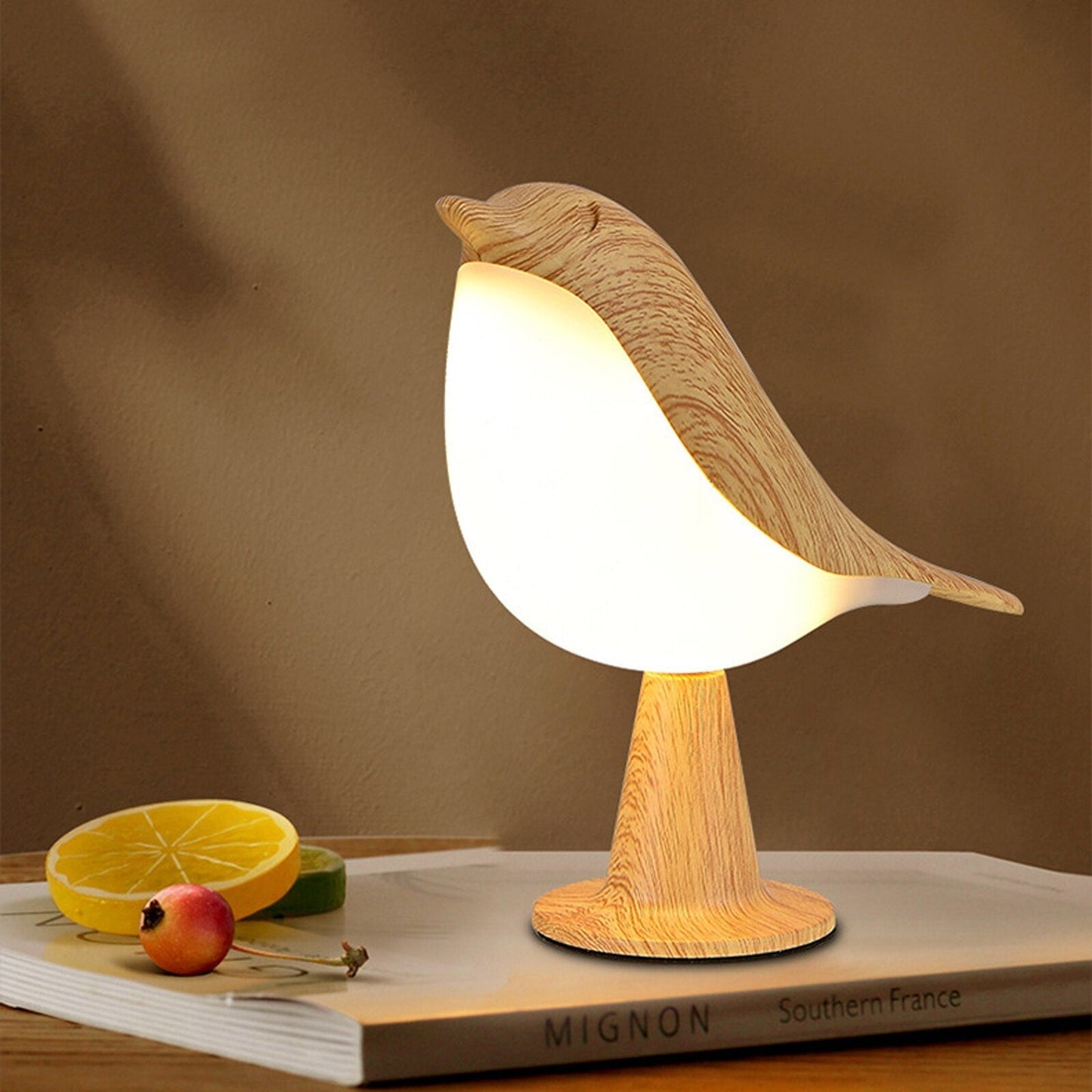 Lustora – Artistieke Vogel Tafellamp met Warme Sfeerverlichting