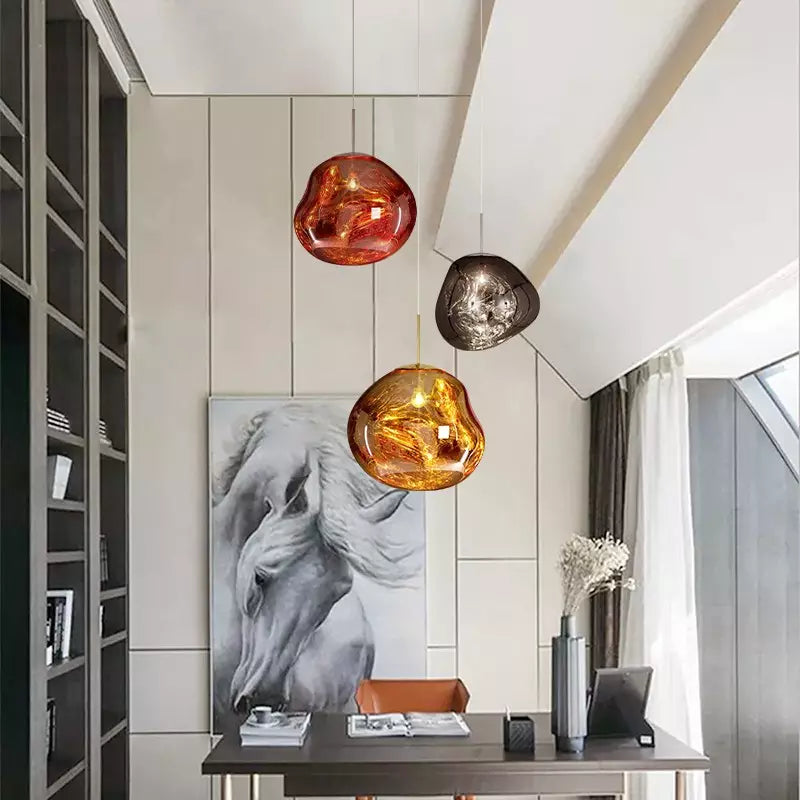 LumaDwell - Moderne Melt Hanglamp Voor Stijlvolle Woondecoratie