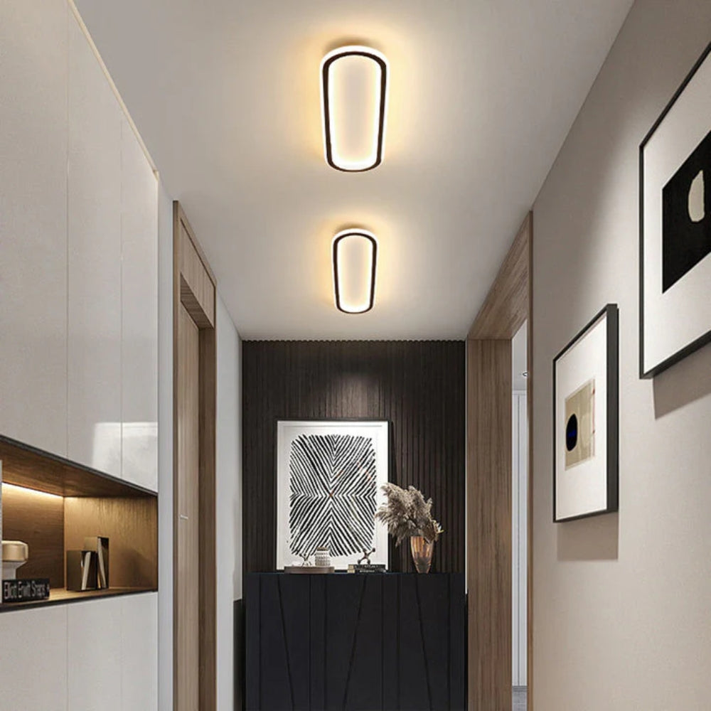 Linea – Moderne LED Plafondlamp voor Gangen en Smalle Ruimtes