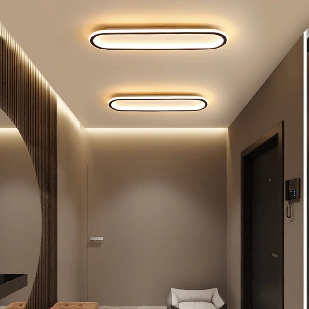 Linea – Moderne LED Plafondlamp voor Gangen en Smalle Ruimtes