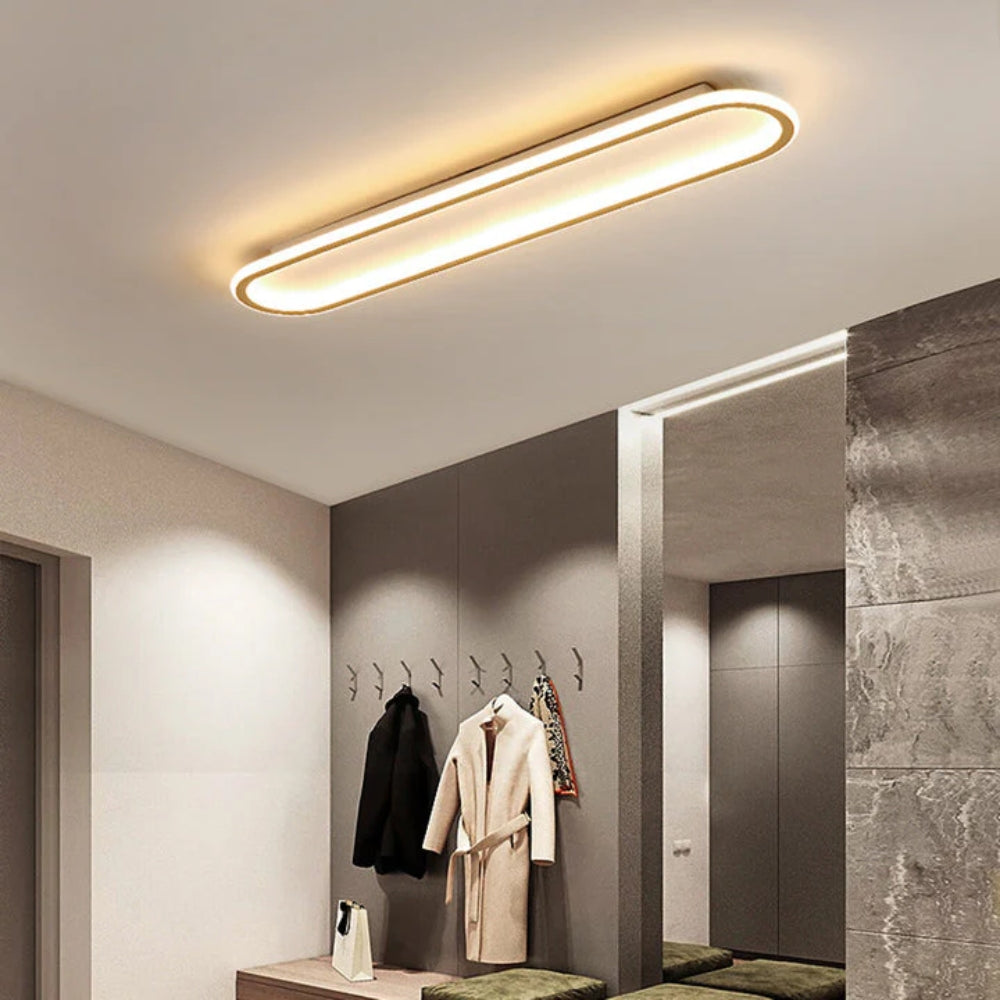 Linea – Moderne LED Plafondlamp voor Gangen en Smalle Ruimtes