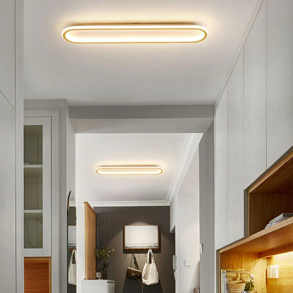 Linea – Moderne LED Plafondlamp voor Gangen en Smalle Ruimtes