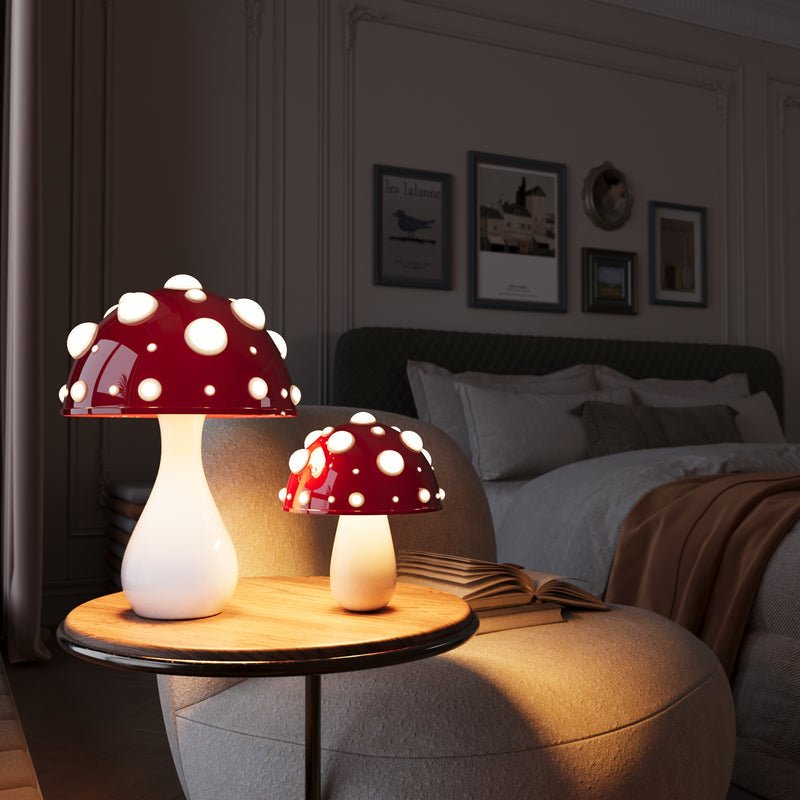 Zuzanna – Charmante Paddenstoel Tafellamp voor Sfeervolle Verlichting
