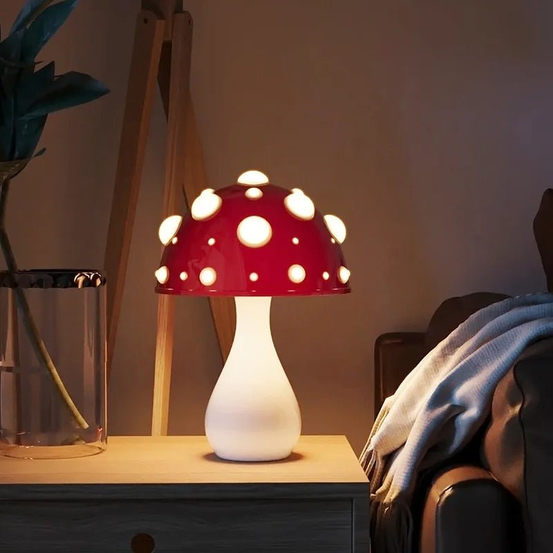 Zuzanna – Charmante Paddenstoel Tafellamp voor Sfeervolle Verlichting